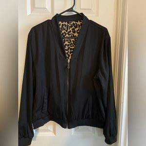 Stella & Dot Reversible Bomber Jacket